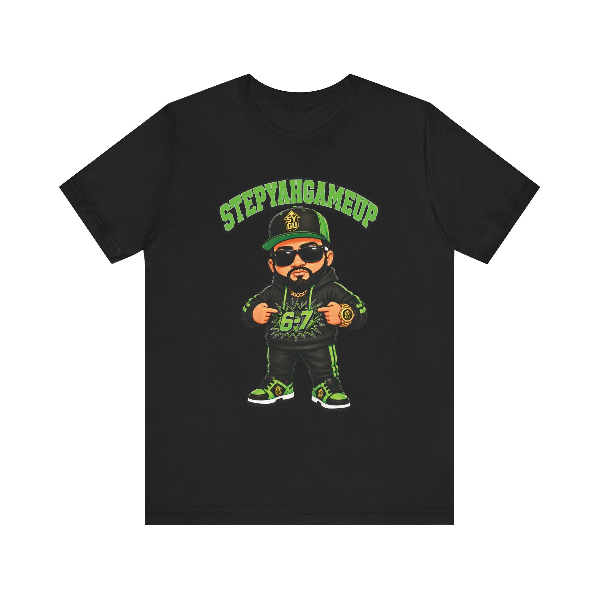 StepYahGameUp — Stumble Step 6-7 | Green Edition | Unisex Tee