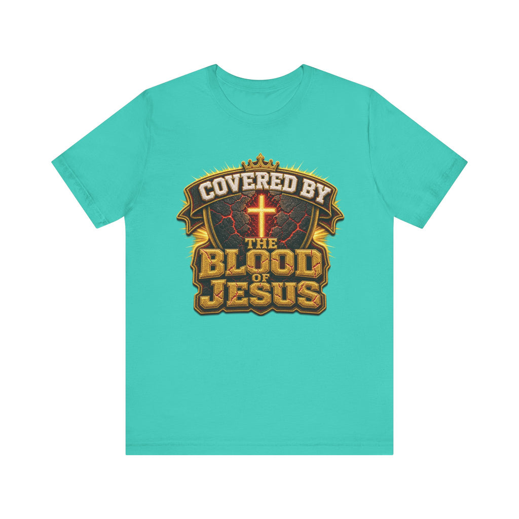 Walk By Faith ✝️ — Covered By The Blood Of Jesus | Unisex Tee