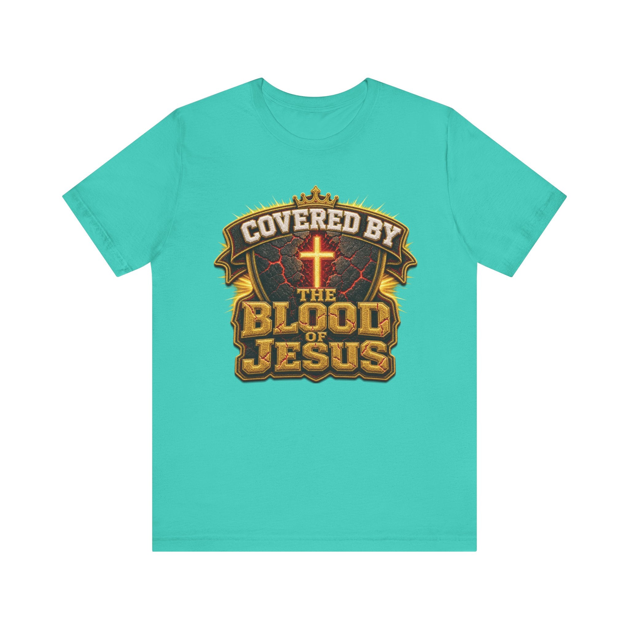 Walk By Faith ✝️ — Covered By The Blood Of Jesus | Unisex Tee