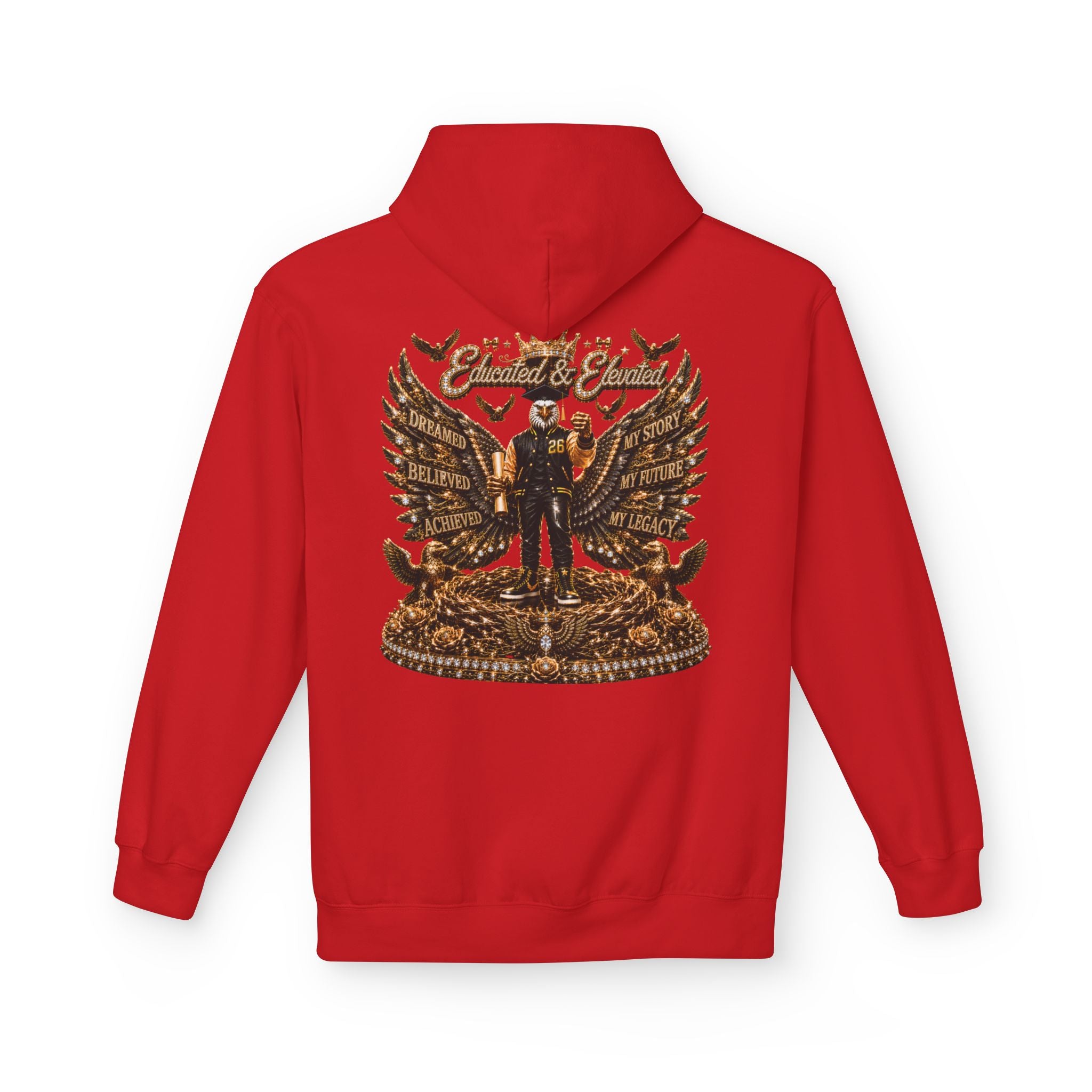 The Egor Unisex  Hoodie — Class of 2026 | Educated & Elevated