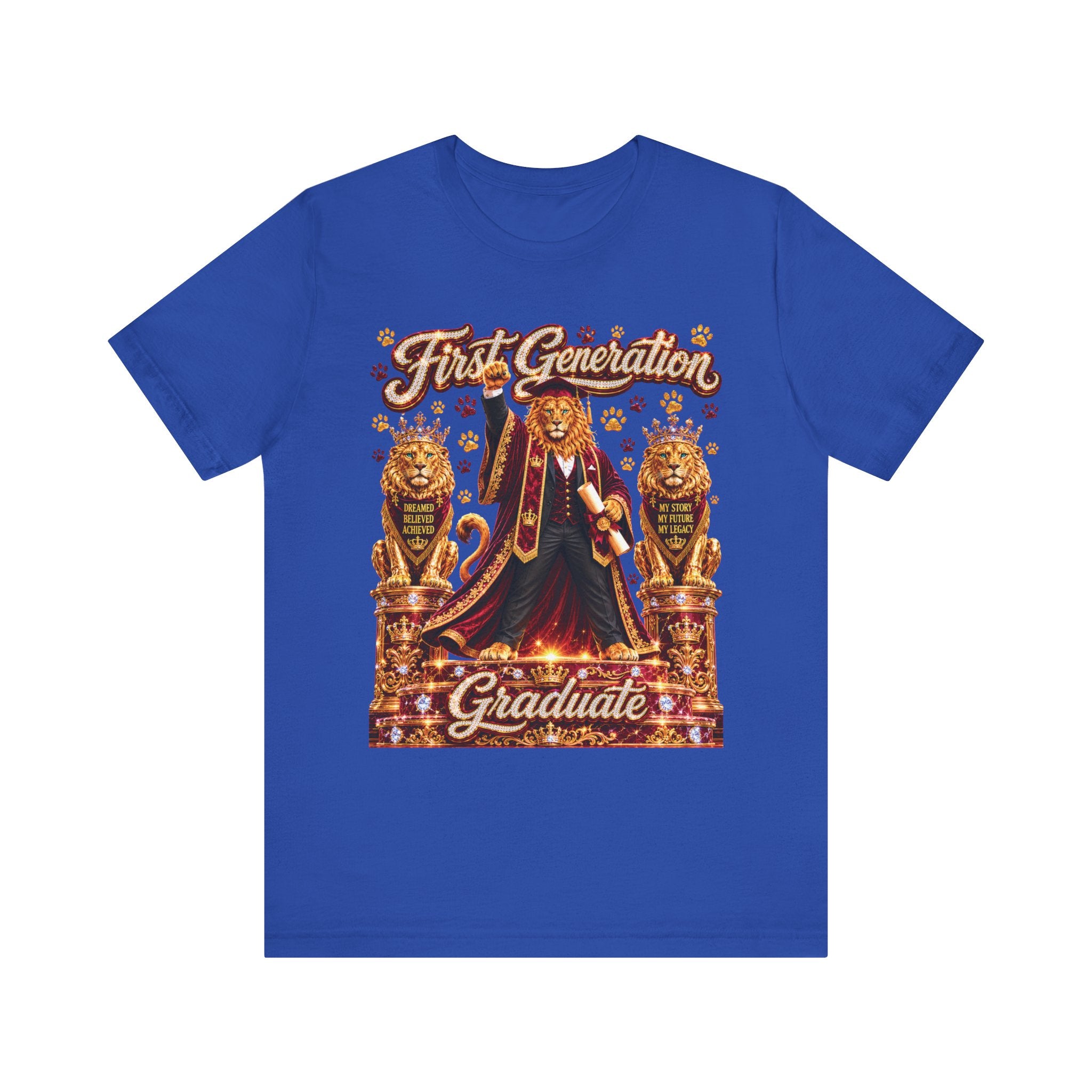 The King Miko Unisex Tee — First Generation Graduate
