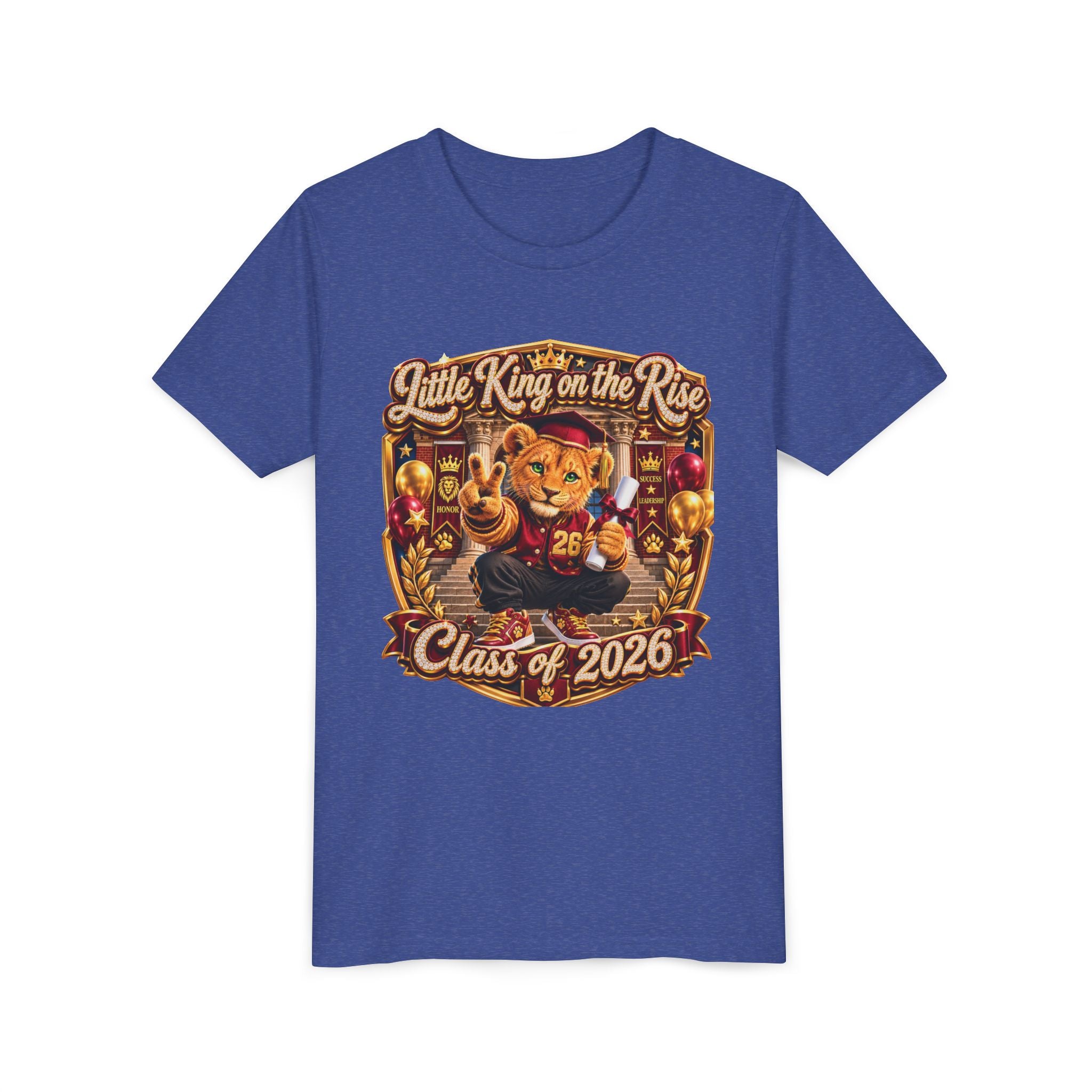 Little King Miko Unisex   Youth Tee — Little King on the Rise