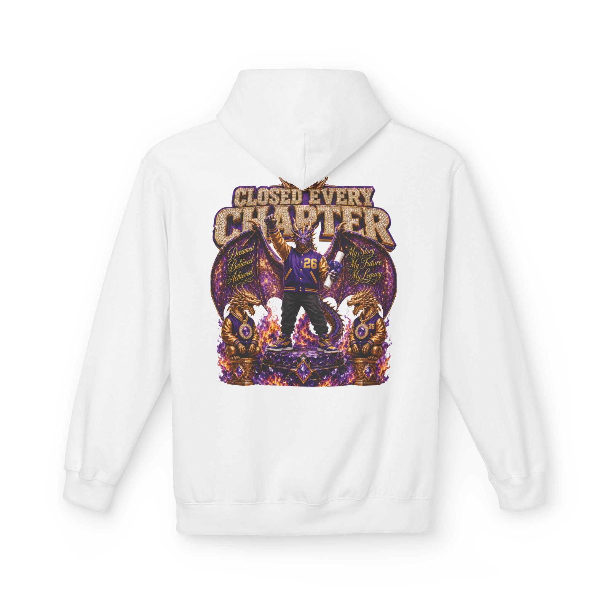 The Drake Unisex Hoodie — Closed Every Chapter