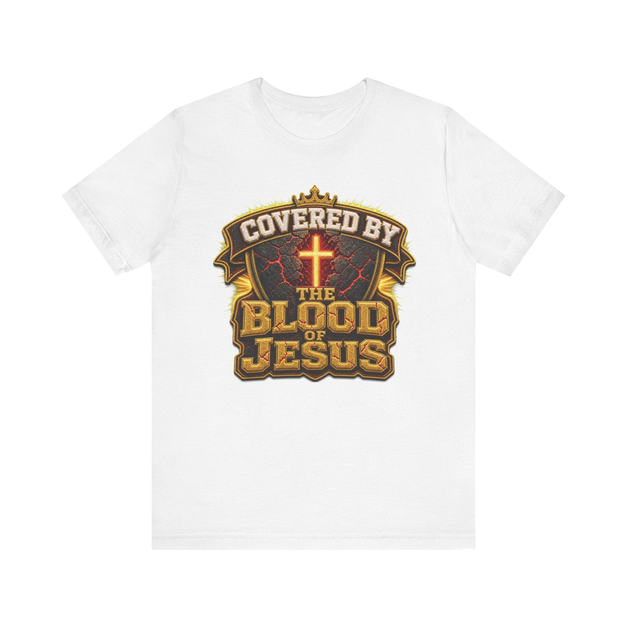 Walk By Faith ✝️ — Covered By The Blood Of Jesus | Unisex Tee