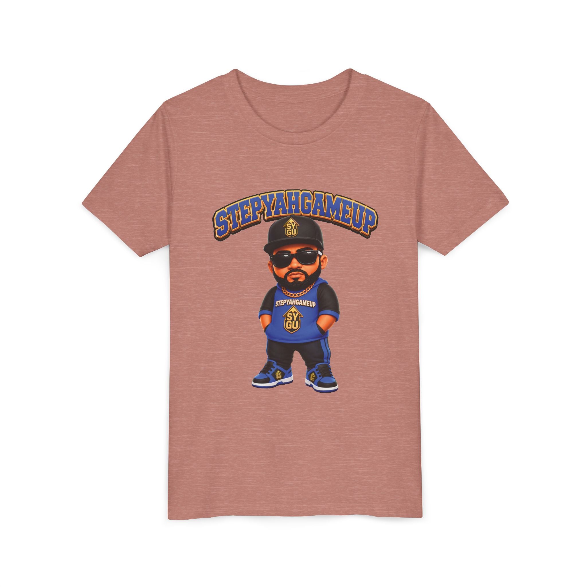 StepYahGameUp — Stumble Step | Hands In Pockets | Youth Tee