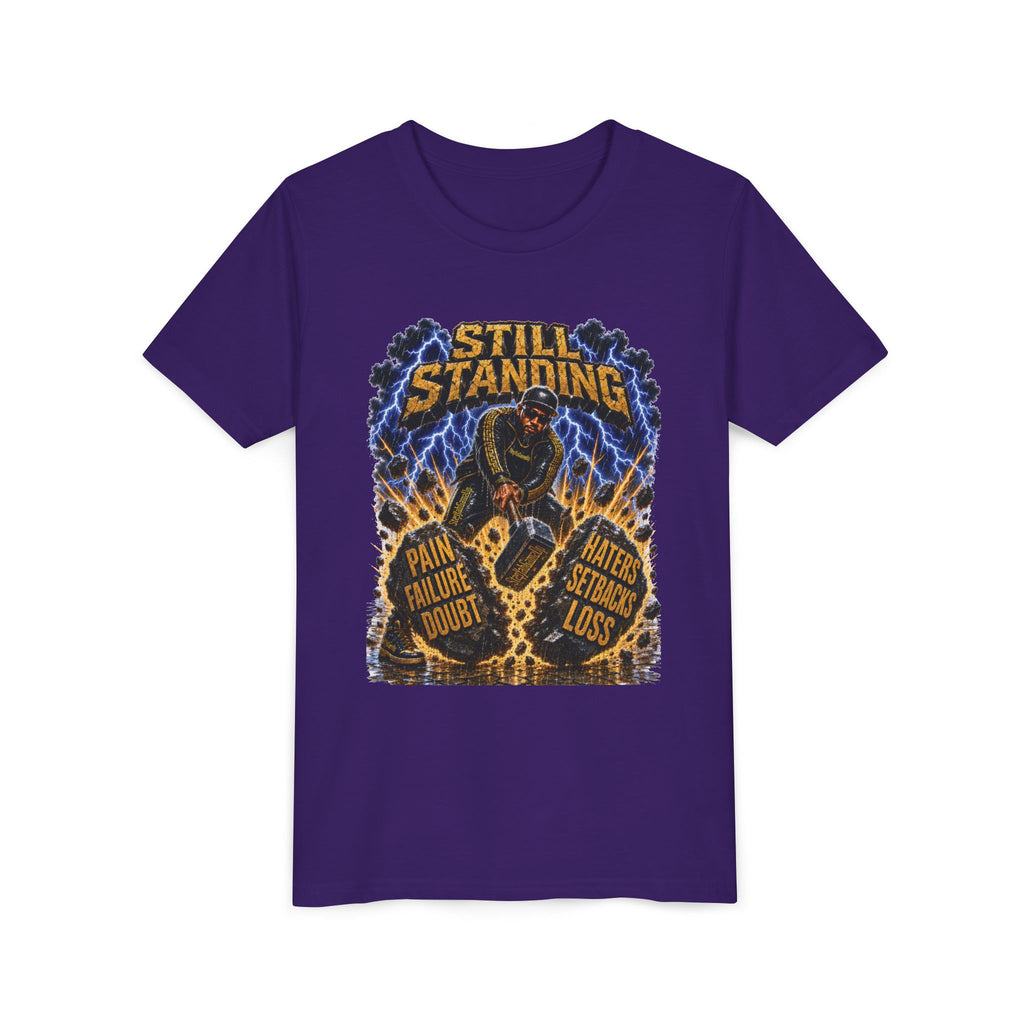 StepYahGameUp — Still Standing | Youth Tee