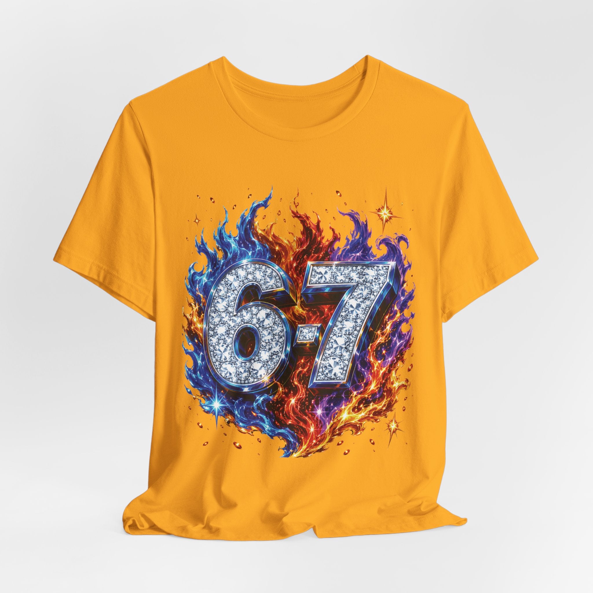 6-7 Unisex Tee — Flame Edition