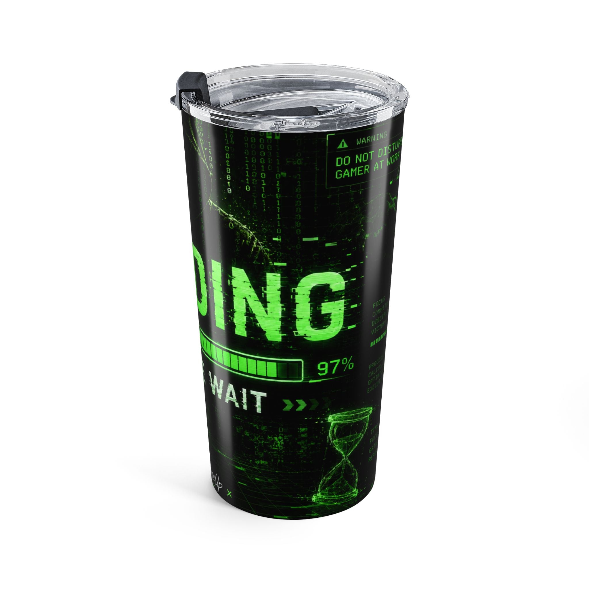 StepYahGameUp — Loading Please Wait | 20oz Tumbler