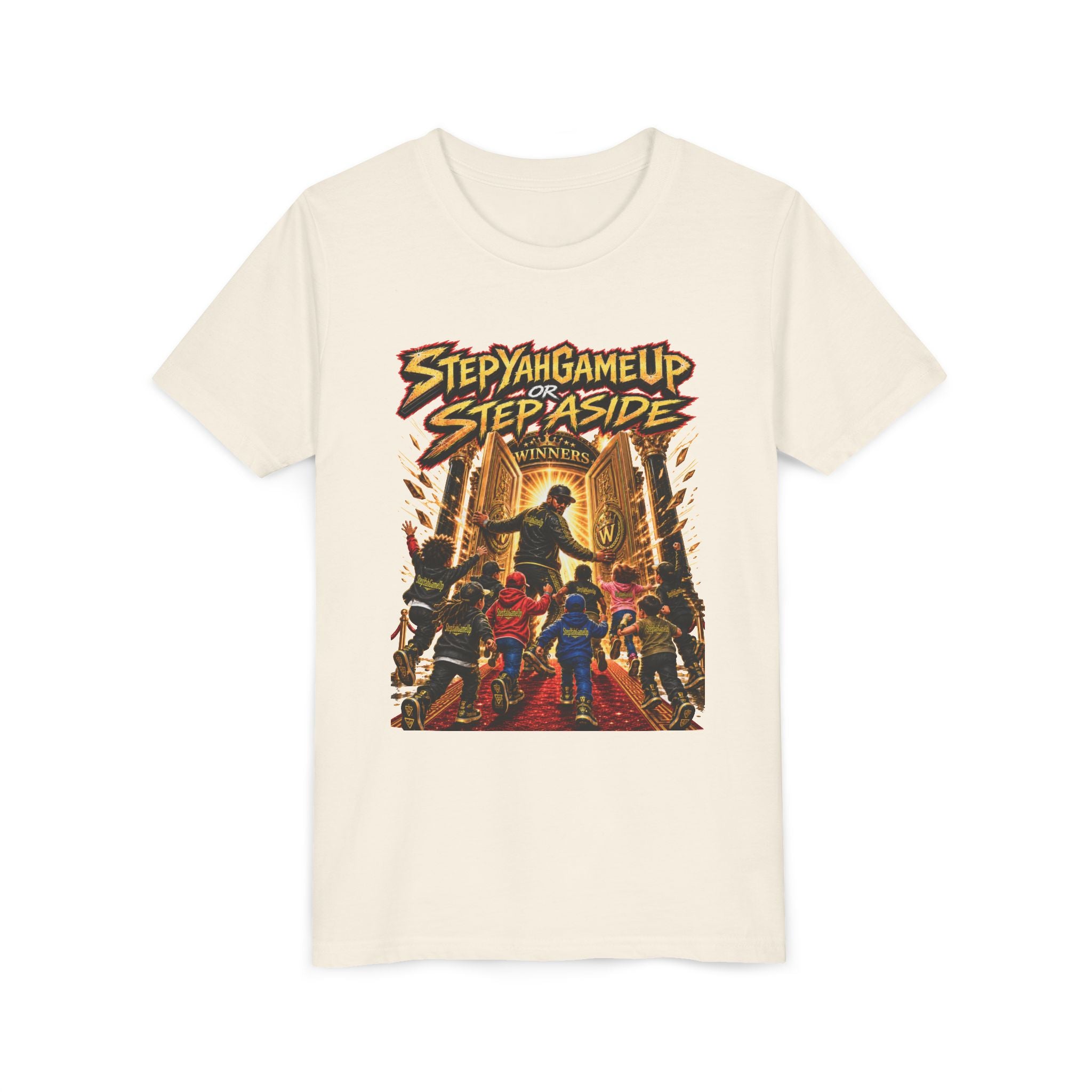 StepYahGameUp or Step Aside — Youth Tee