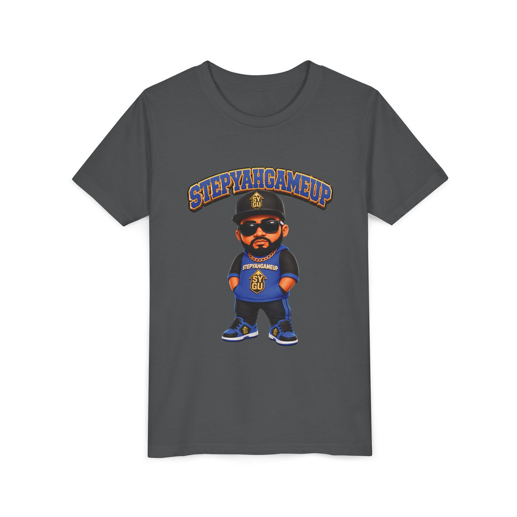 StepYahGameUp — Stumble Step | Hands In Pockets | Youth Tee