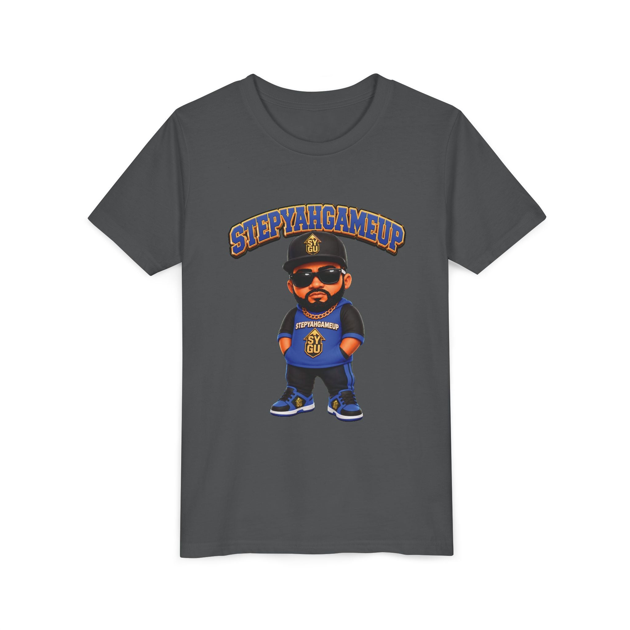 StepYahGameUp — Stumble Step | Hands In Pockets | Youth Tee