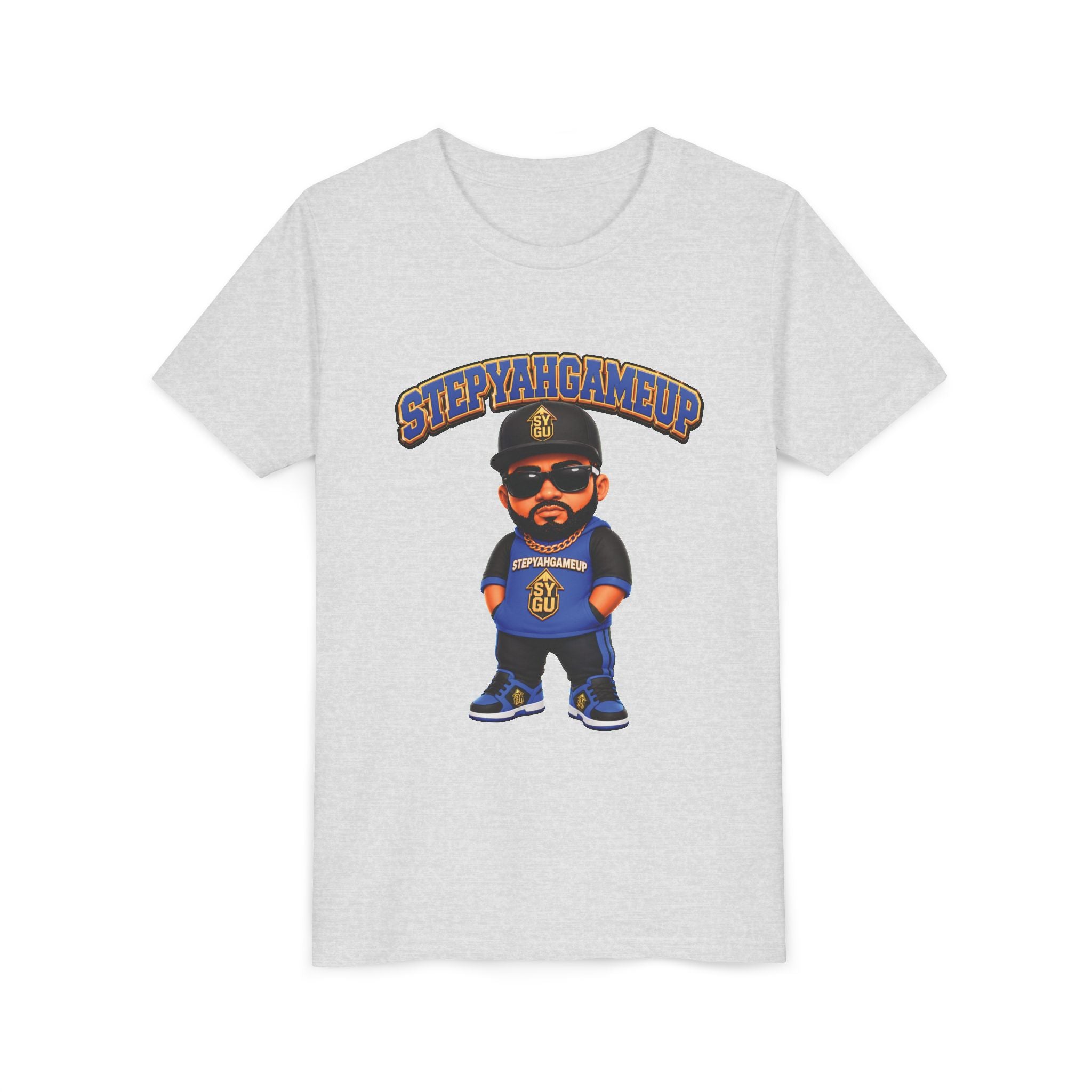 StepYahGameUp — Stumble Step | Hands In Pockets | Youth Tee