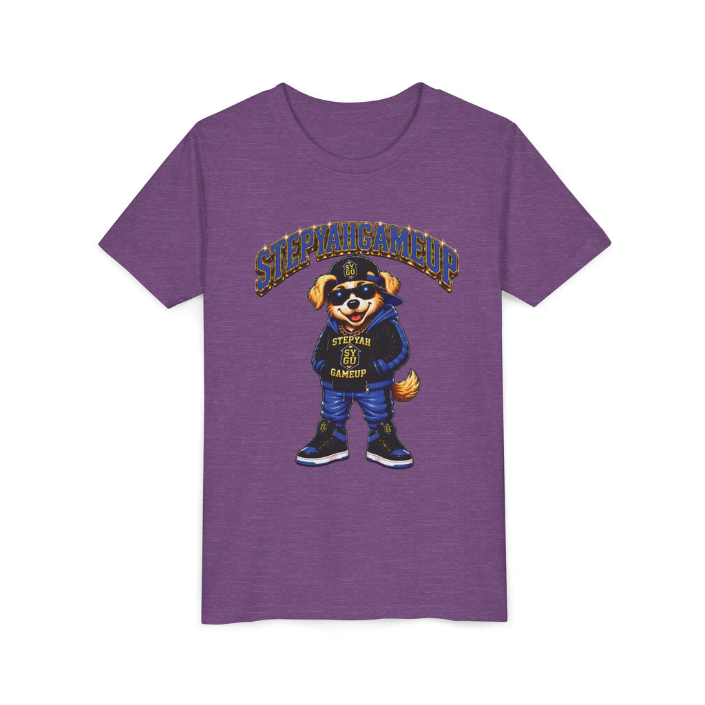 StepYahGameUp — SYGU Dog | Blue Edition | Unisex Youth Tee