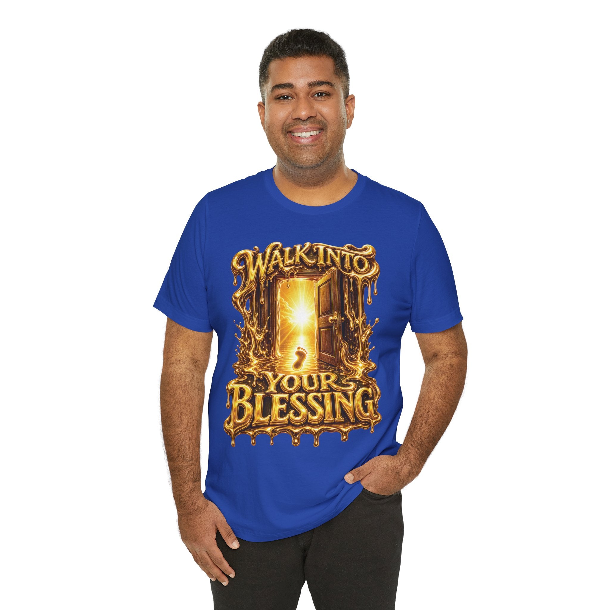 Walk By Faith ✝️ — Walk Into Your Blessing | Unisex Tee