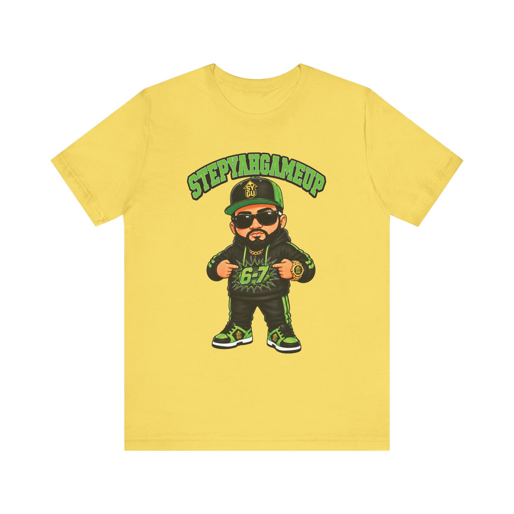 StepYahGameUp — Stumble Step 6-7 | Green Edition | Unisex Tee
