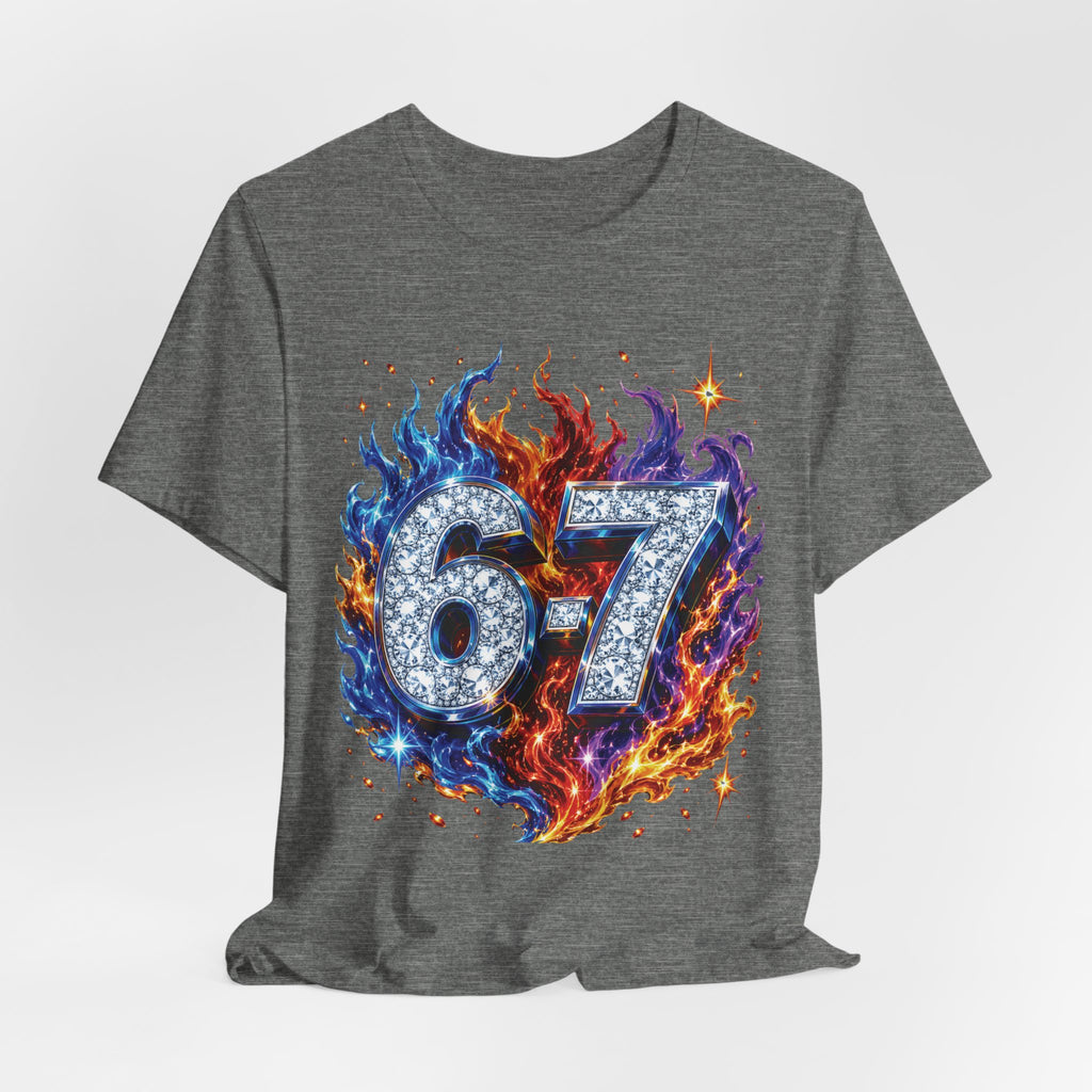 6-7 Unisex Tee — Flame Edition