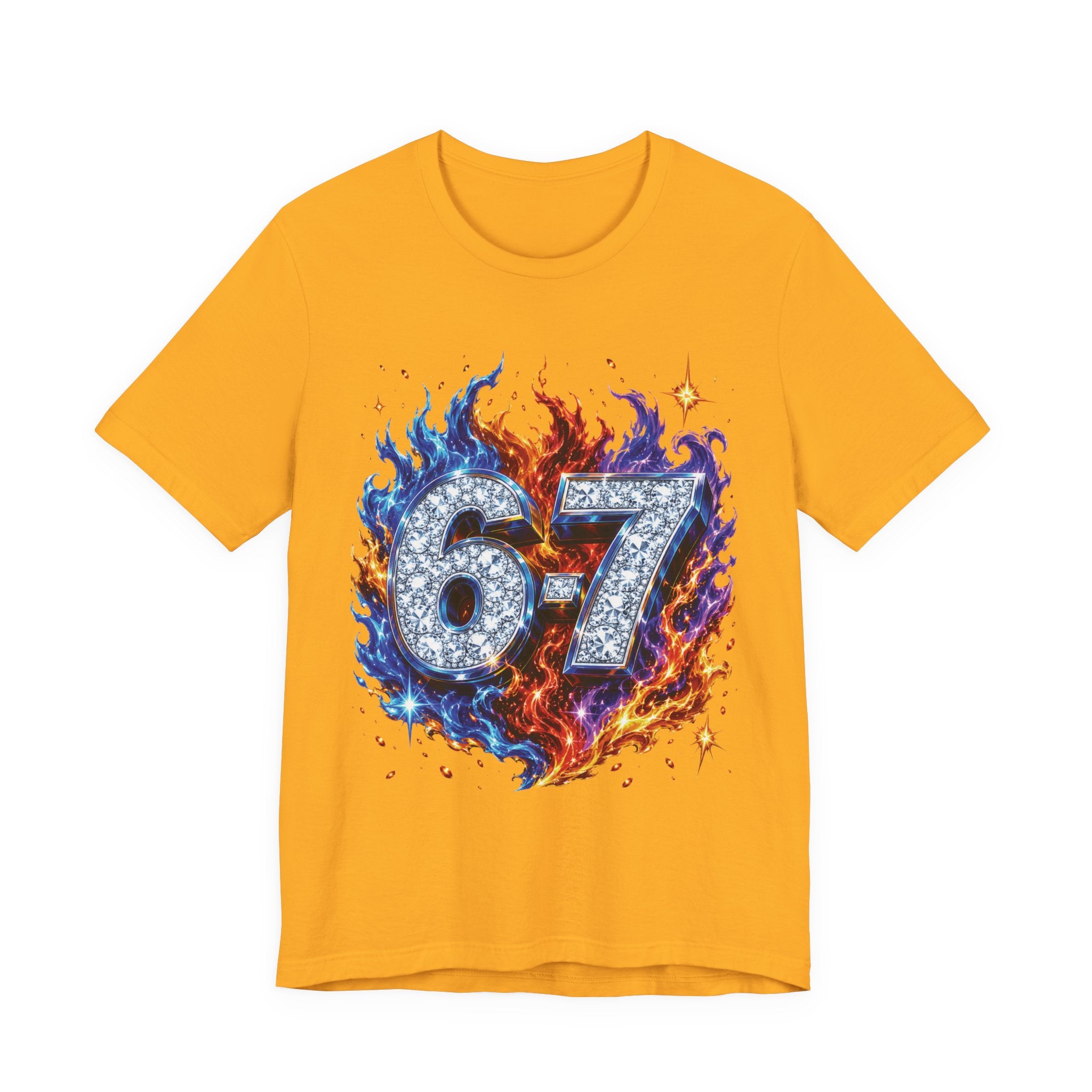 6-7 Unisex Tee — Flame Edition