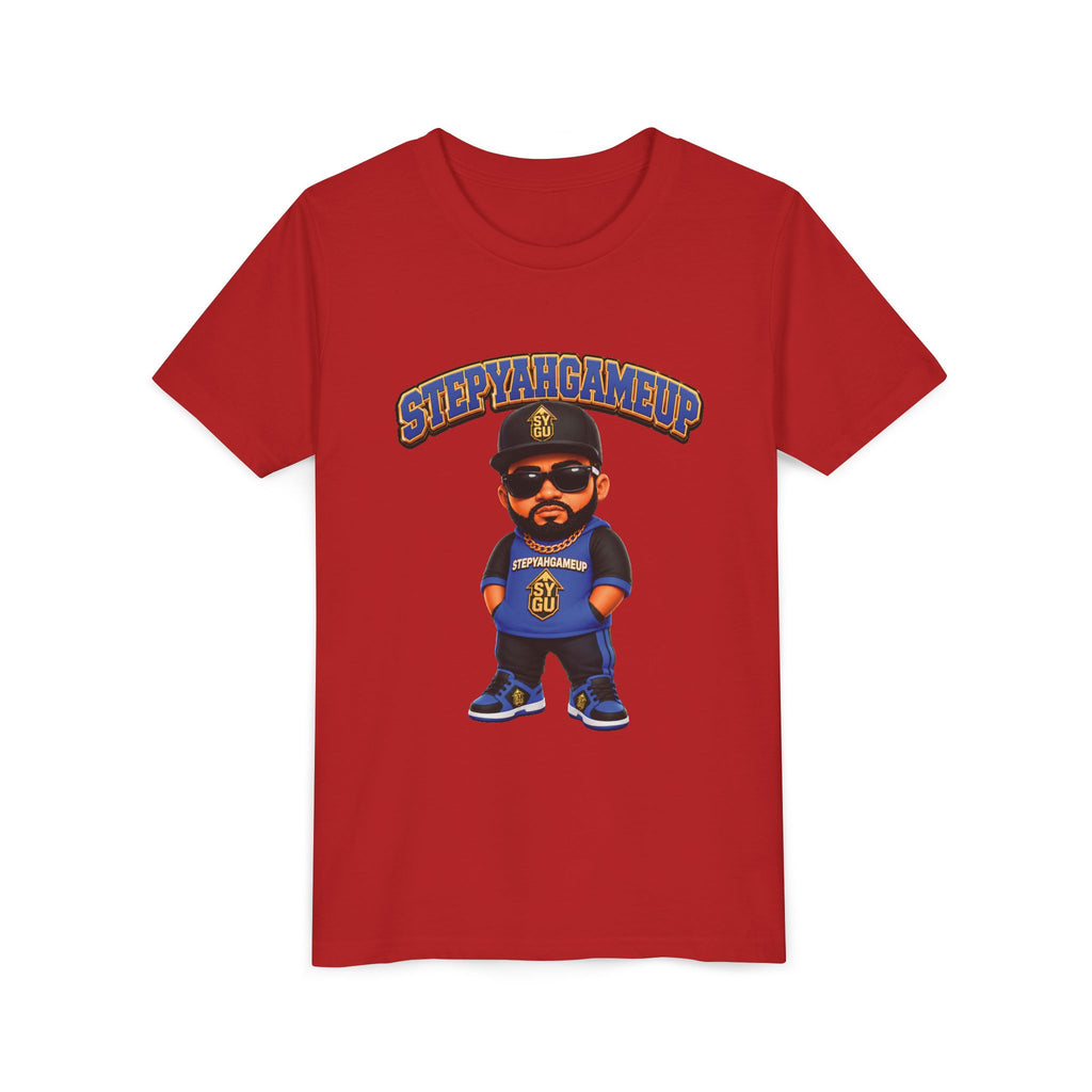 StepYahGameUp — Stumble Step | Hands In Pockets | Youth Tee