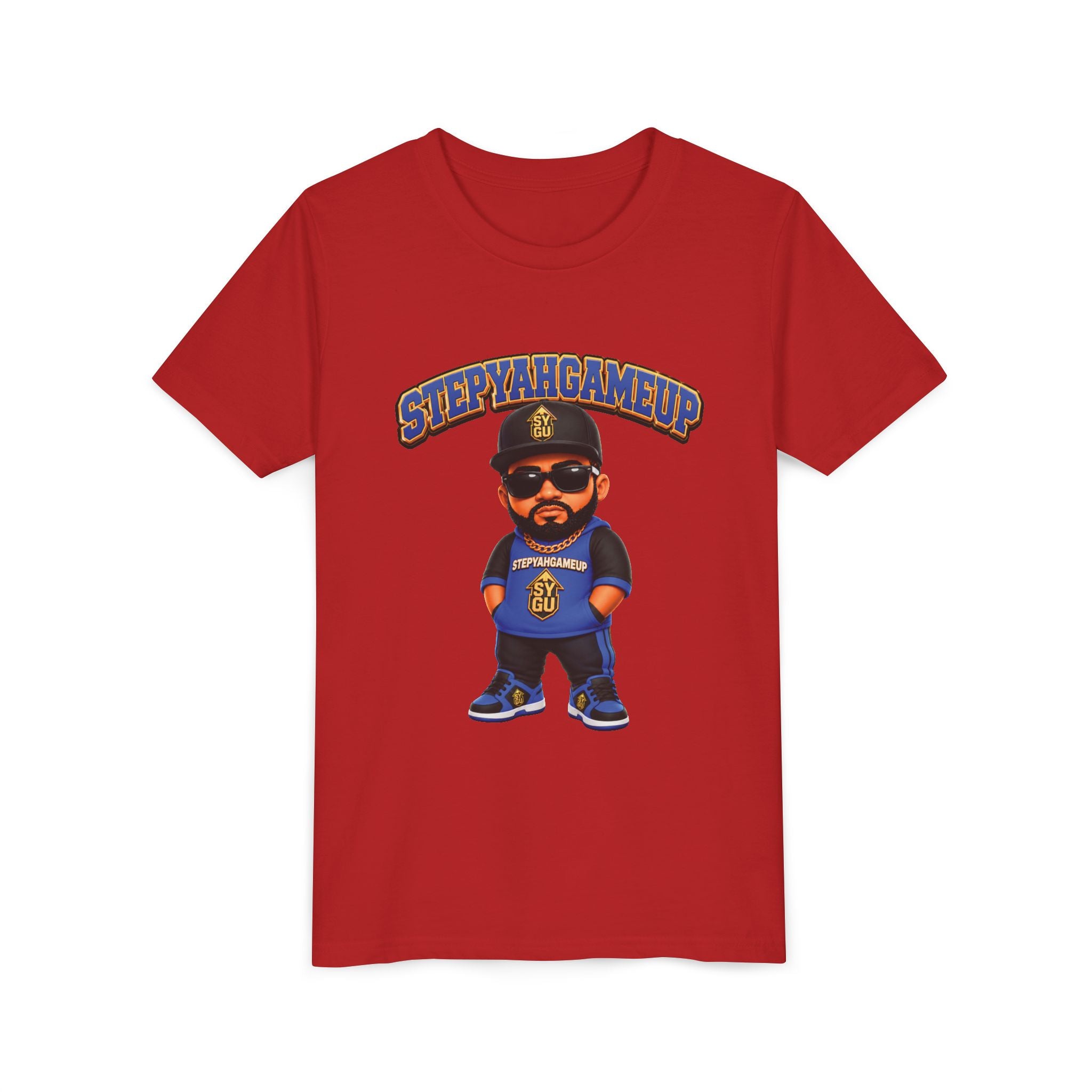 StepYahGameUp — Stumble Step | Hands In Pockets | Youth Tee