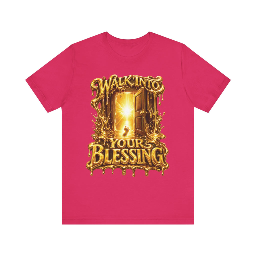 Walk By Faith ✝️ — Walk Into Your Blessing | Unisex Tee