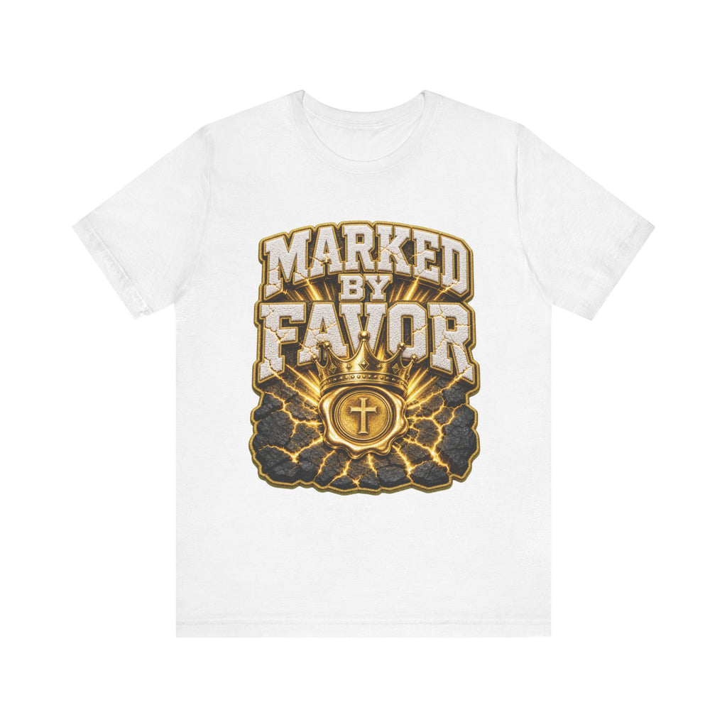 Walk By Faith ✝️ — Marked By Favor | Unisex Tee