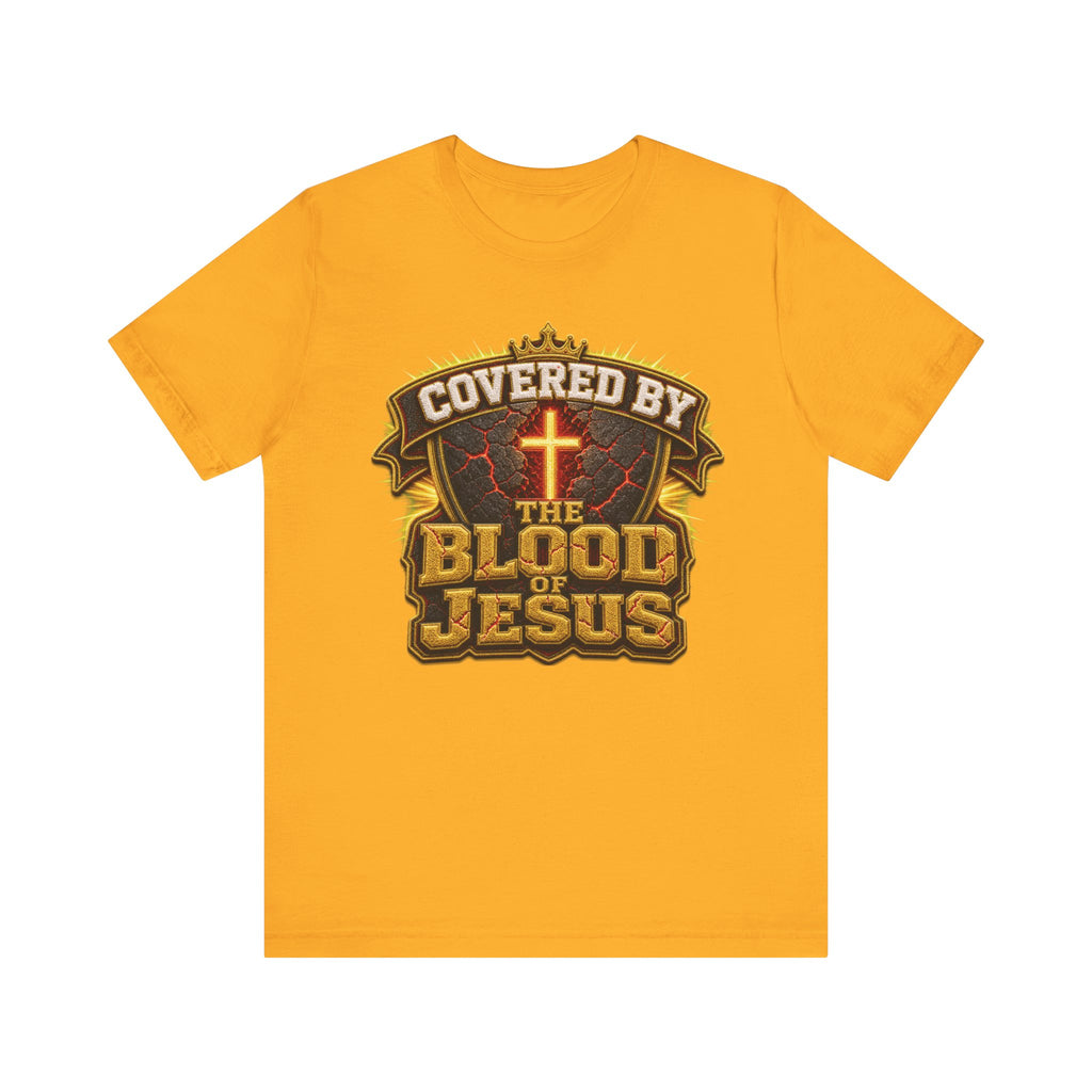 Walk By Faith ✝️ — Covered By The Blood Of Jesus | Unisex Tee