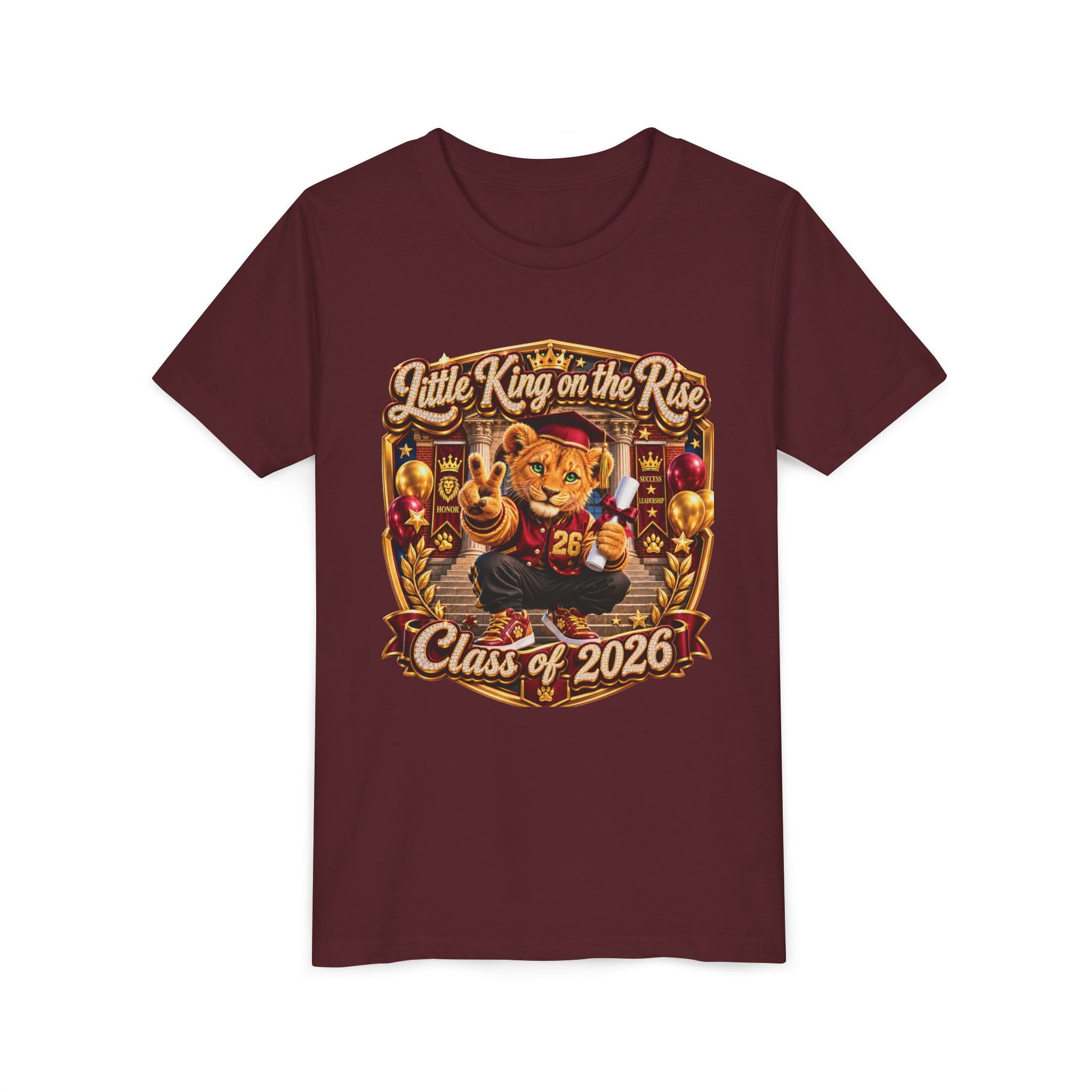 Little King Miko Youth Tee — Little King on the Rise