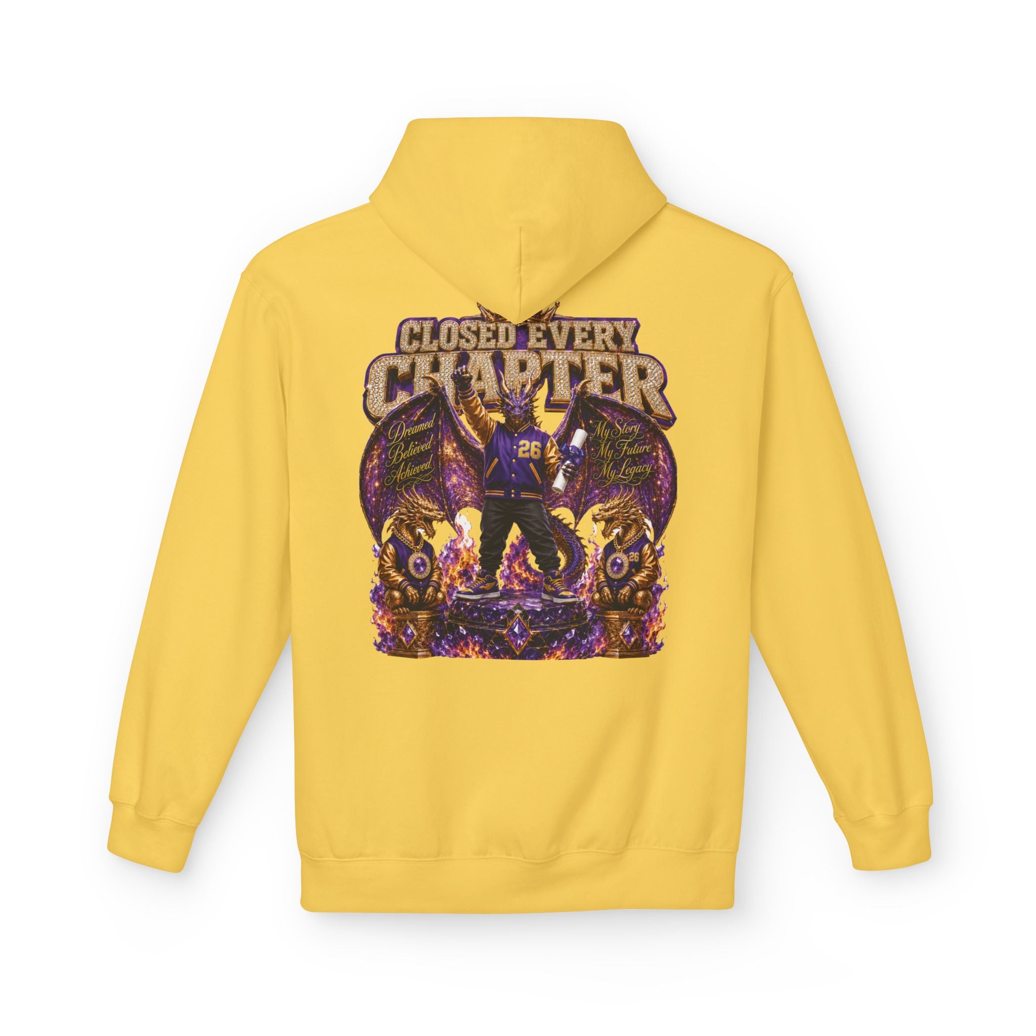 The Drake Unisex Hoodie — Closed Every Chapter