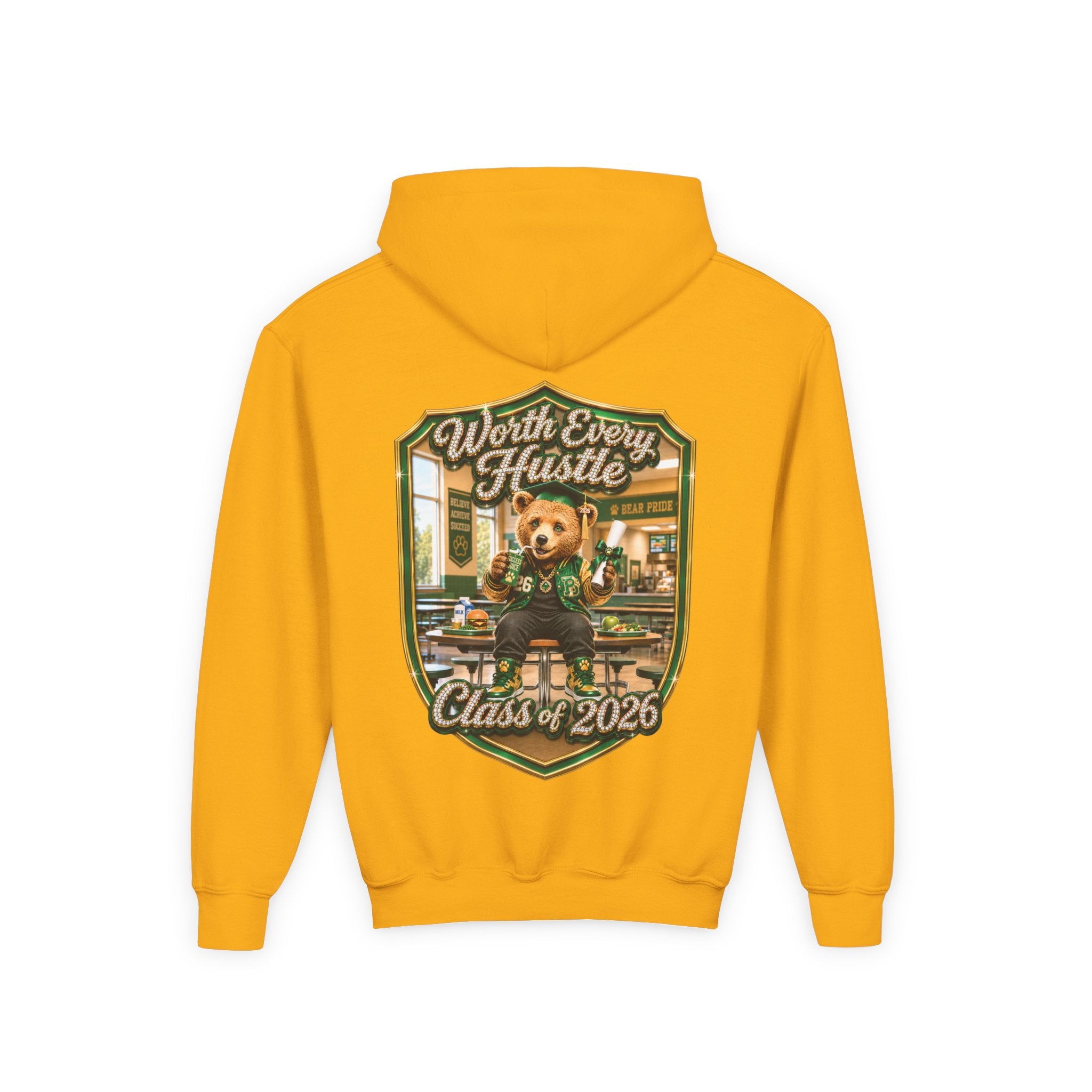 Little Barrett Youth Hoodie — Worth Every Hustle