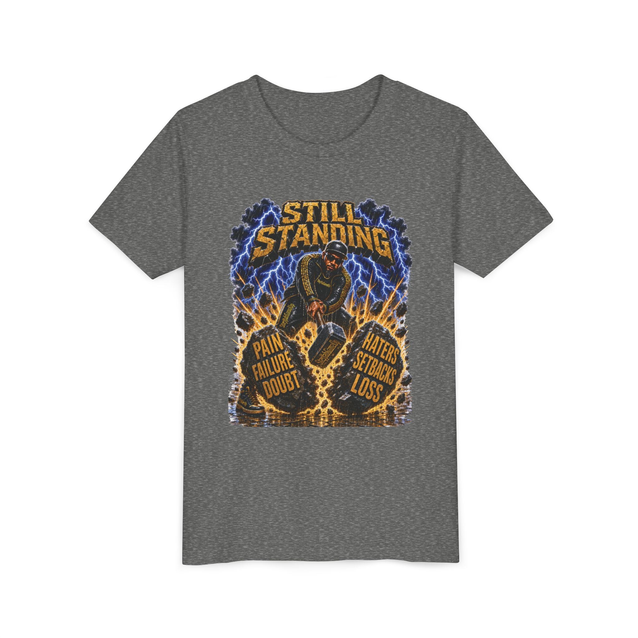 StepYahGameUp — Still Standing | Youth Tee