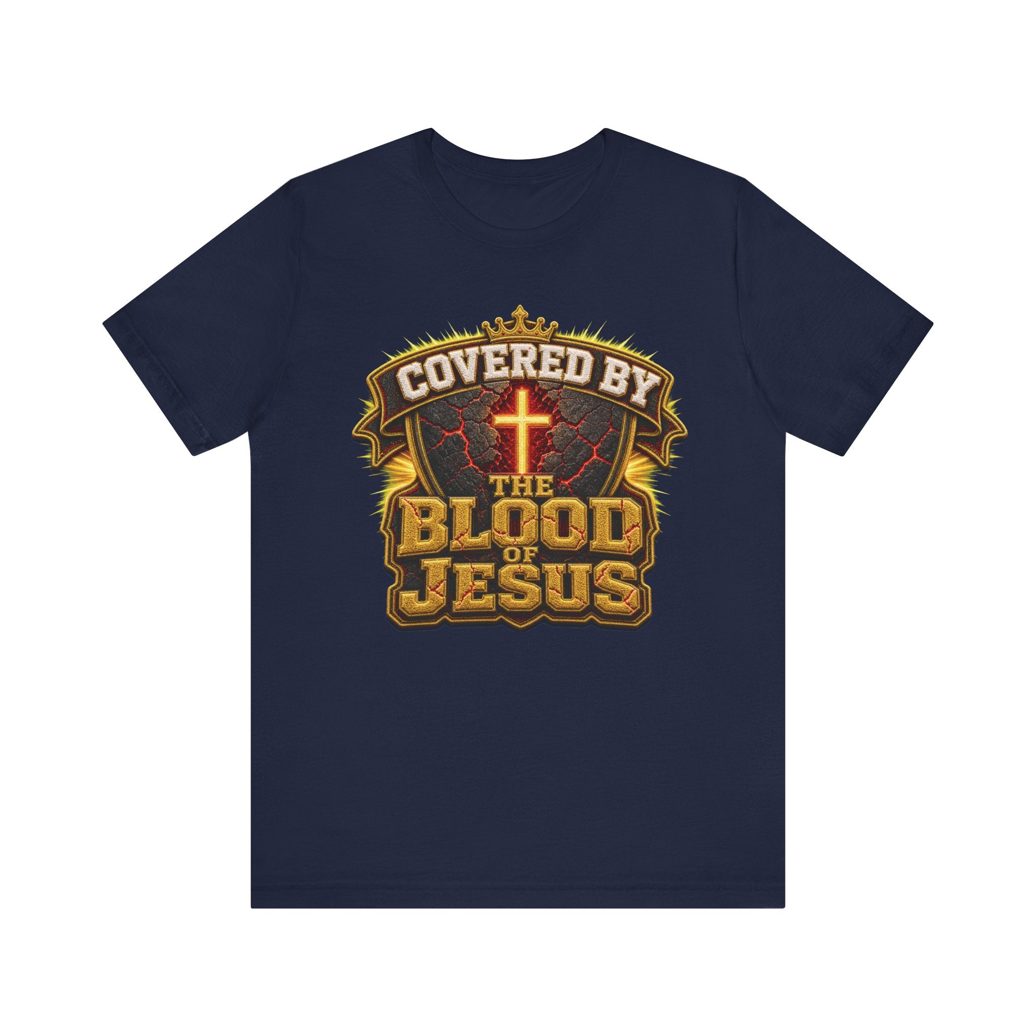 Walk By Faith ✝️ — Covered By The Blood Of Jesus | Unisex Tee