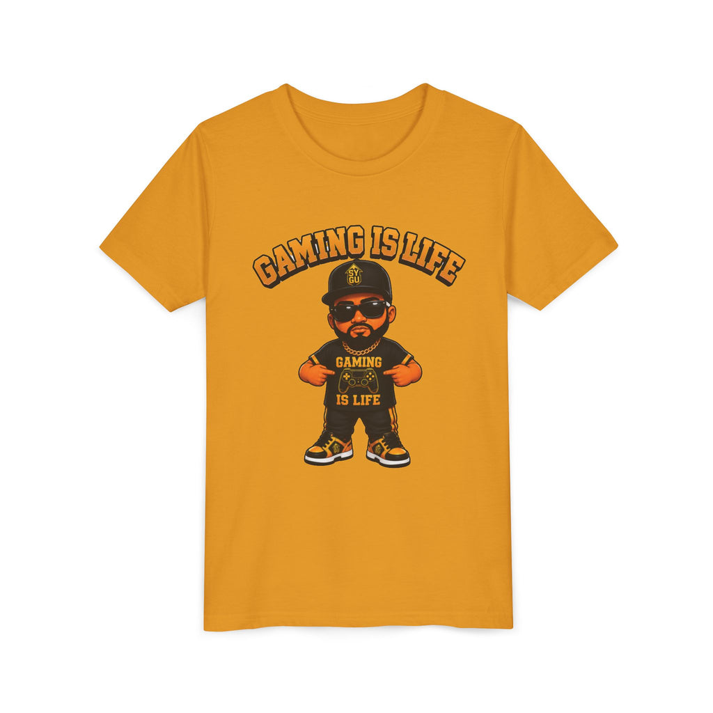 StepYahGameUp — Gaming Is Life | Youth Tee