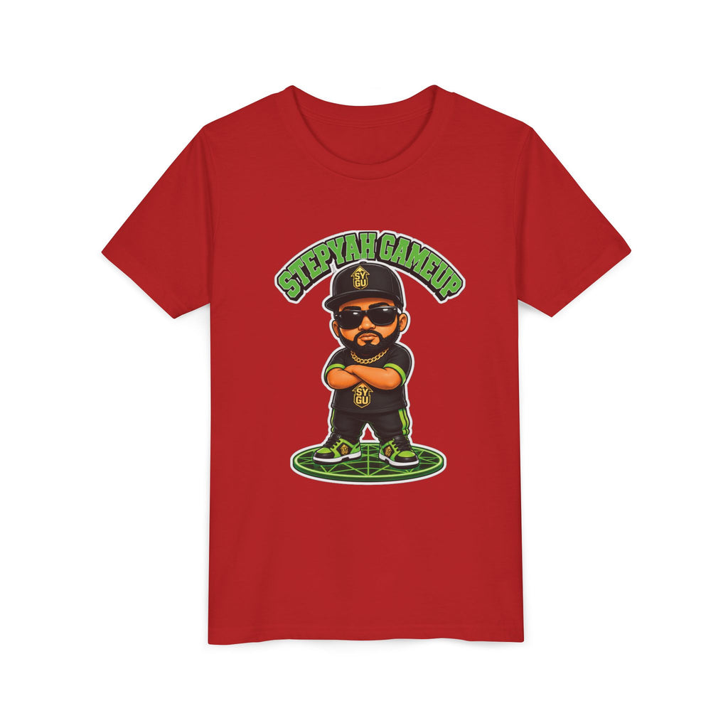 StepYahGameUp — Stumble Step Green Edition | Youth Tee
