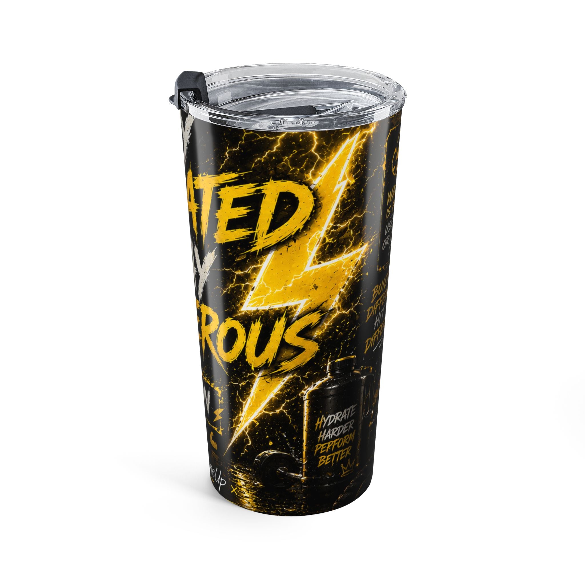 StepYahGameUp — Stay Hydrated Stay Dangerous | 20oz Tumbler