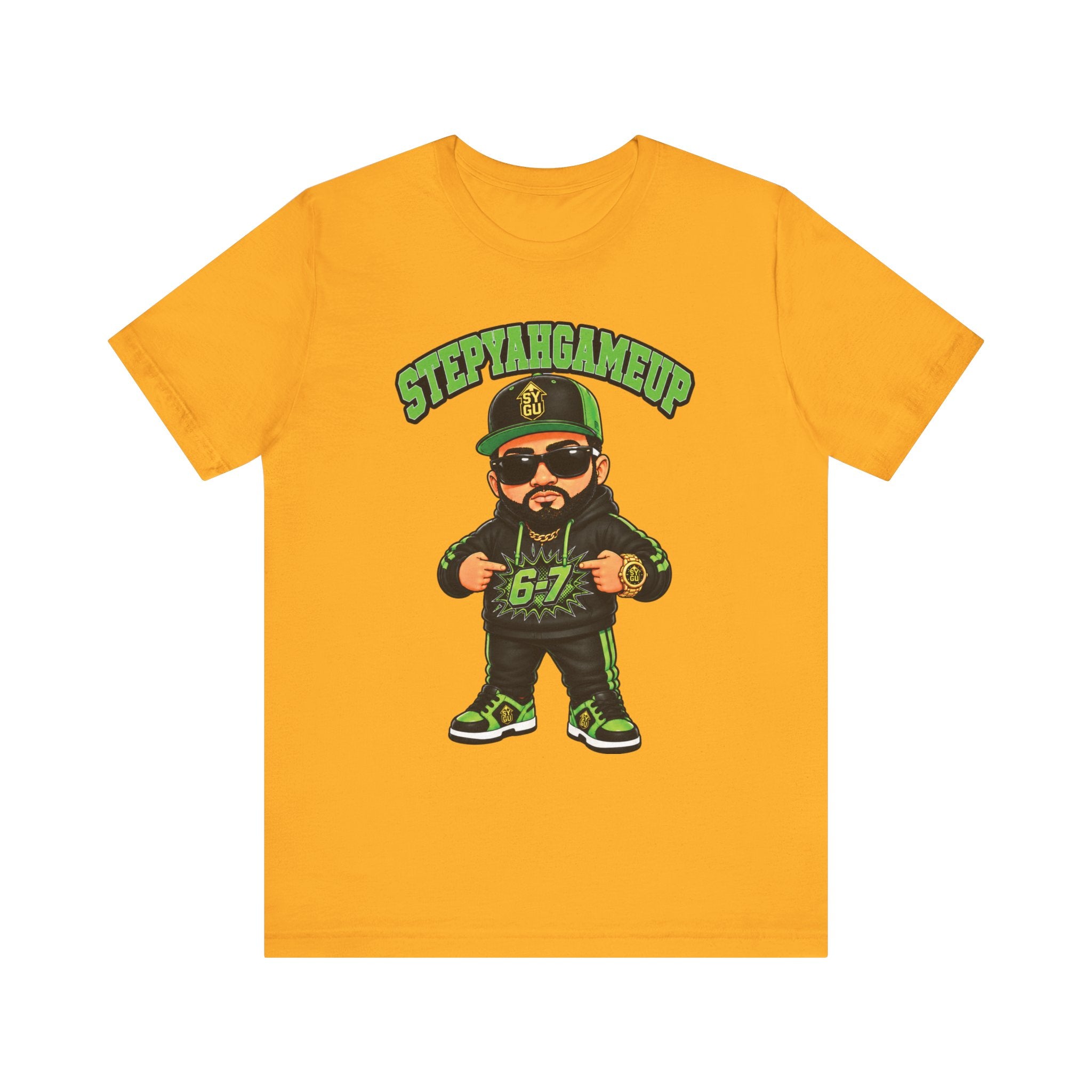 StepYahGameUp — Stumble Step Green Edition | Unisex Tee