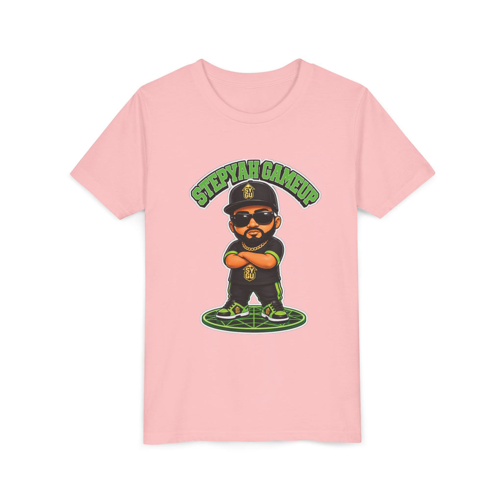 StepYahGameUp — Stumble Step Green Edition | Youth Tee