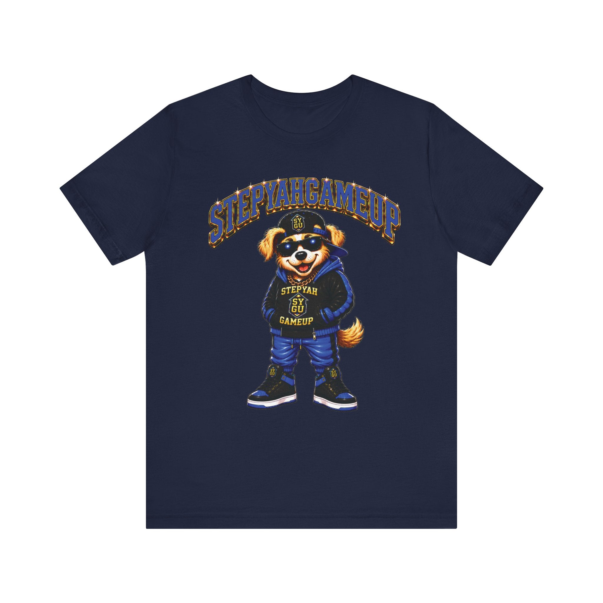 StepYahGameUp — SYGU Dog | Blue Edition | Unisex Tee