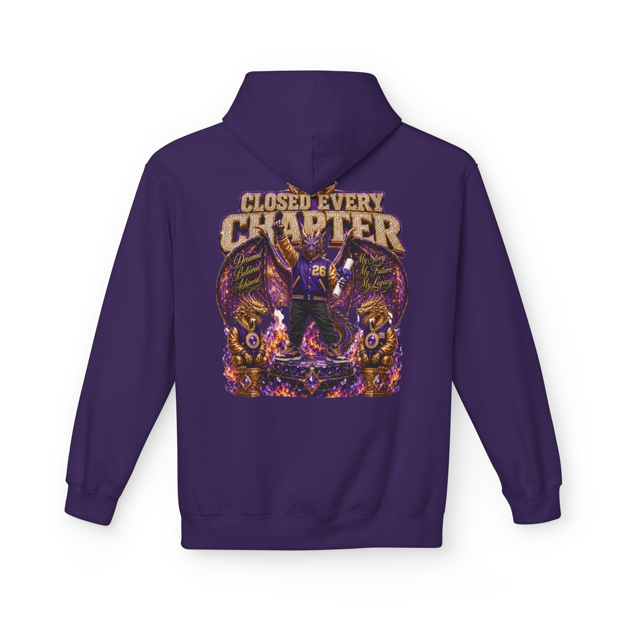 The Drake Unisex Hoodie — Closed Every Chapter