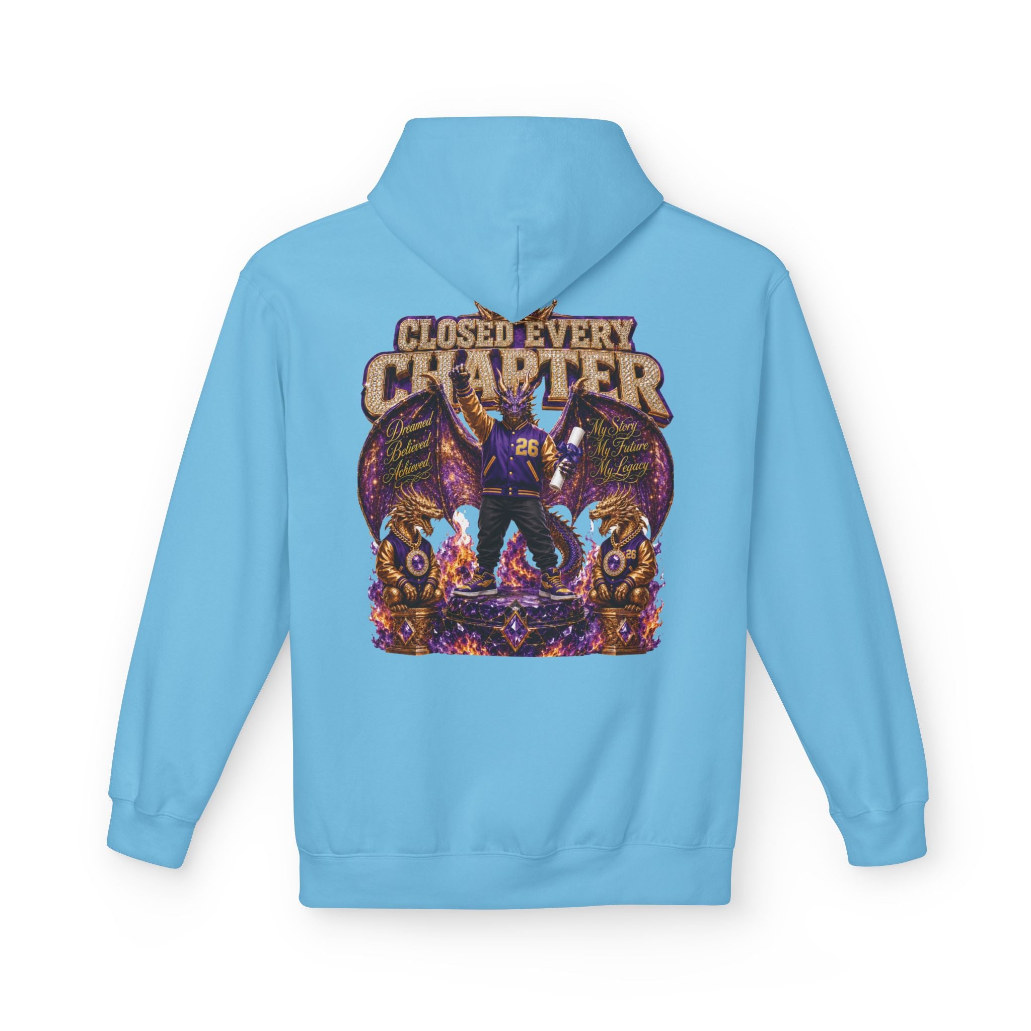 The Drake Unisex Hoodie — Closed Every Chapter