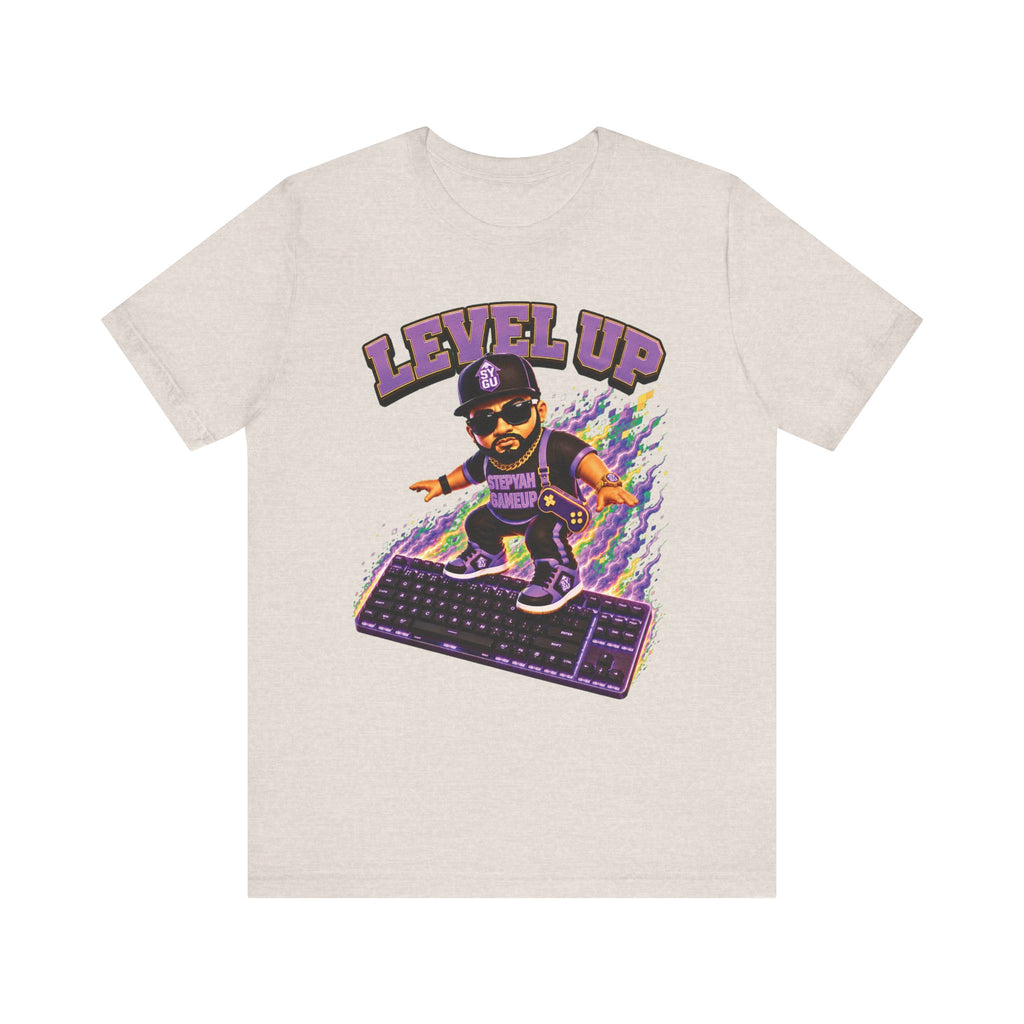 StepYahGameUp — Level Up | Keyboard Rider | Unisex Tee
