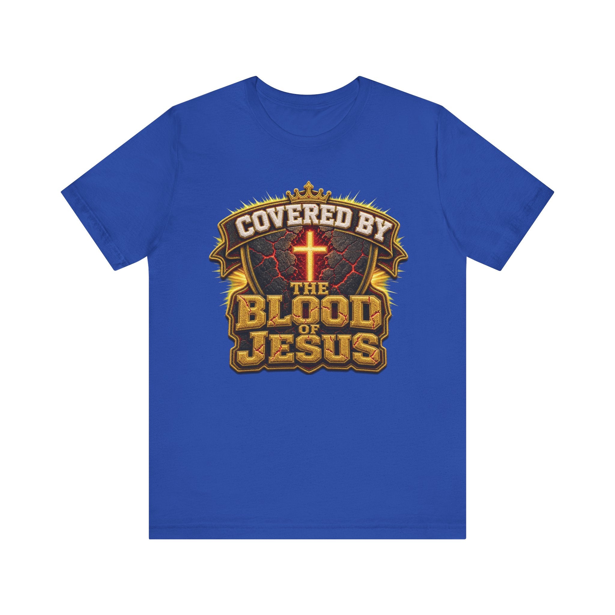 Walk By Faith ✝️ — Covered By The Blood Of Jesus | Unisex Tee