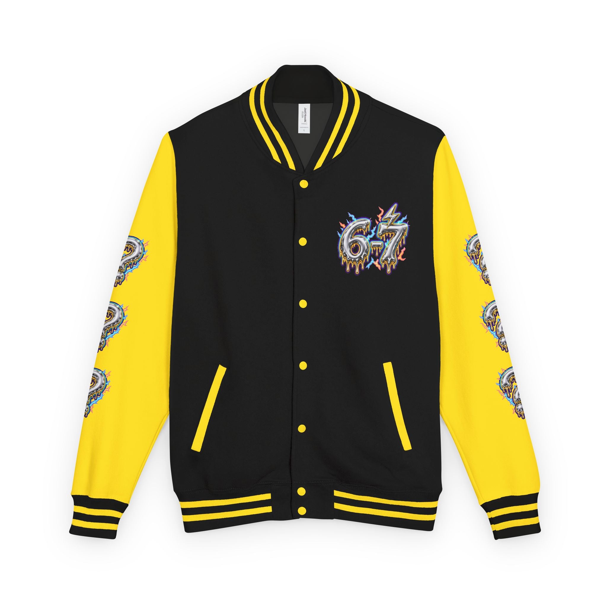 6-7 Unisex Letterman — What's The Answer? 6-7 Always