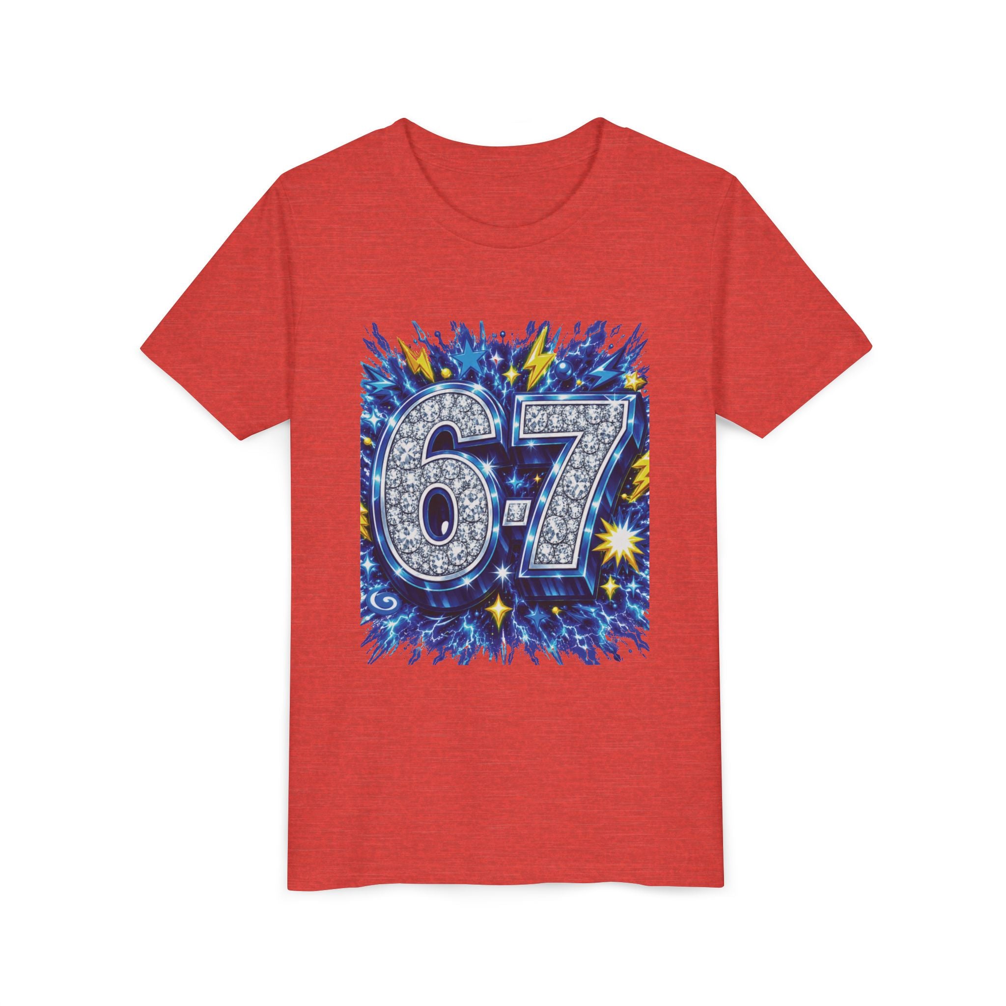 6-7 Youth Tee — Electric Edition