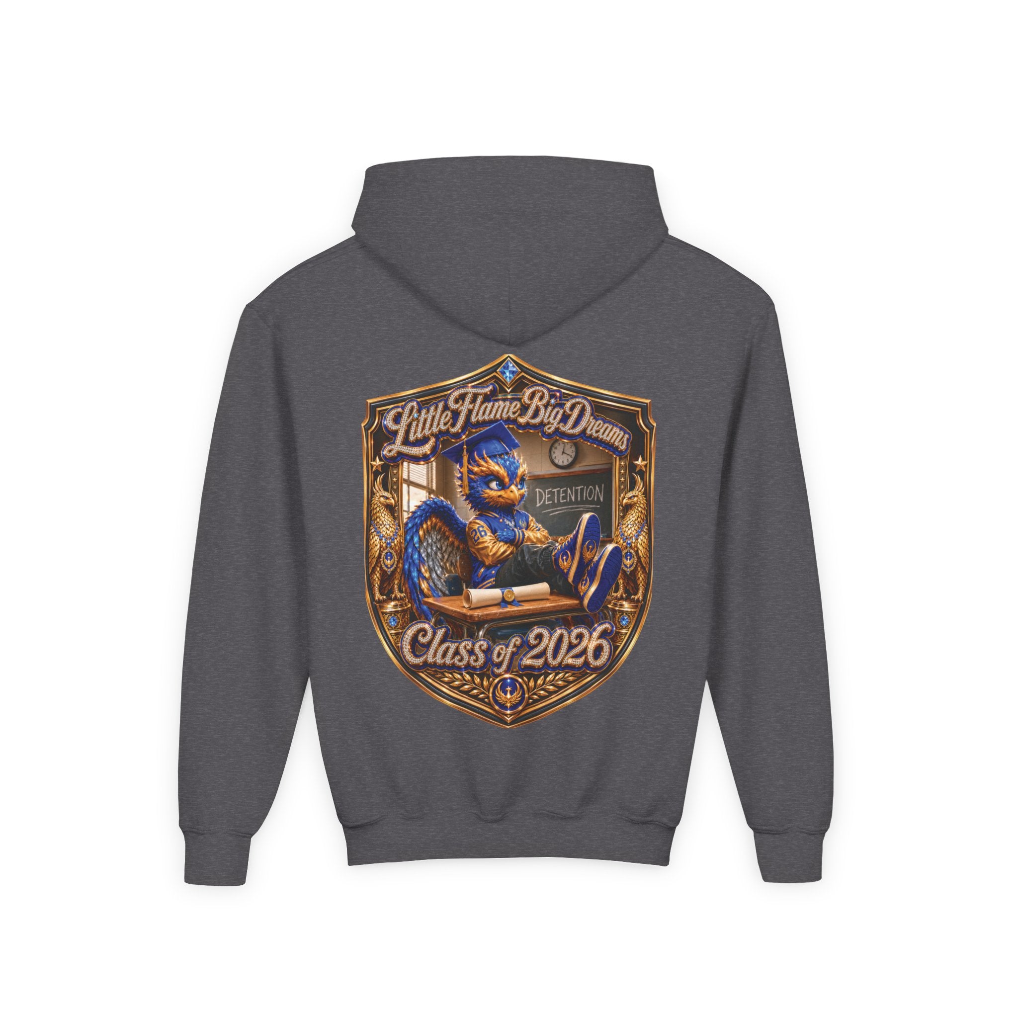 Little Blaze Youth Hoodie — Little Flame Big Dreams