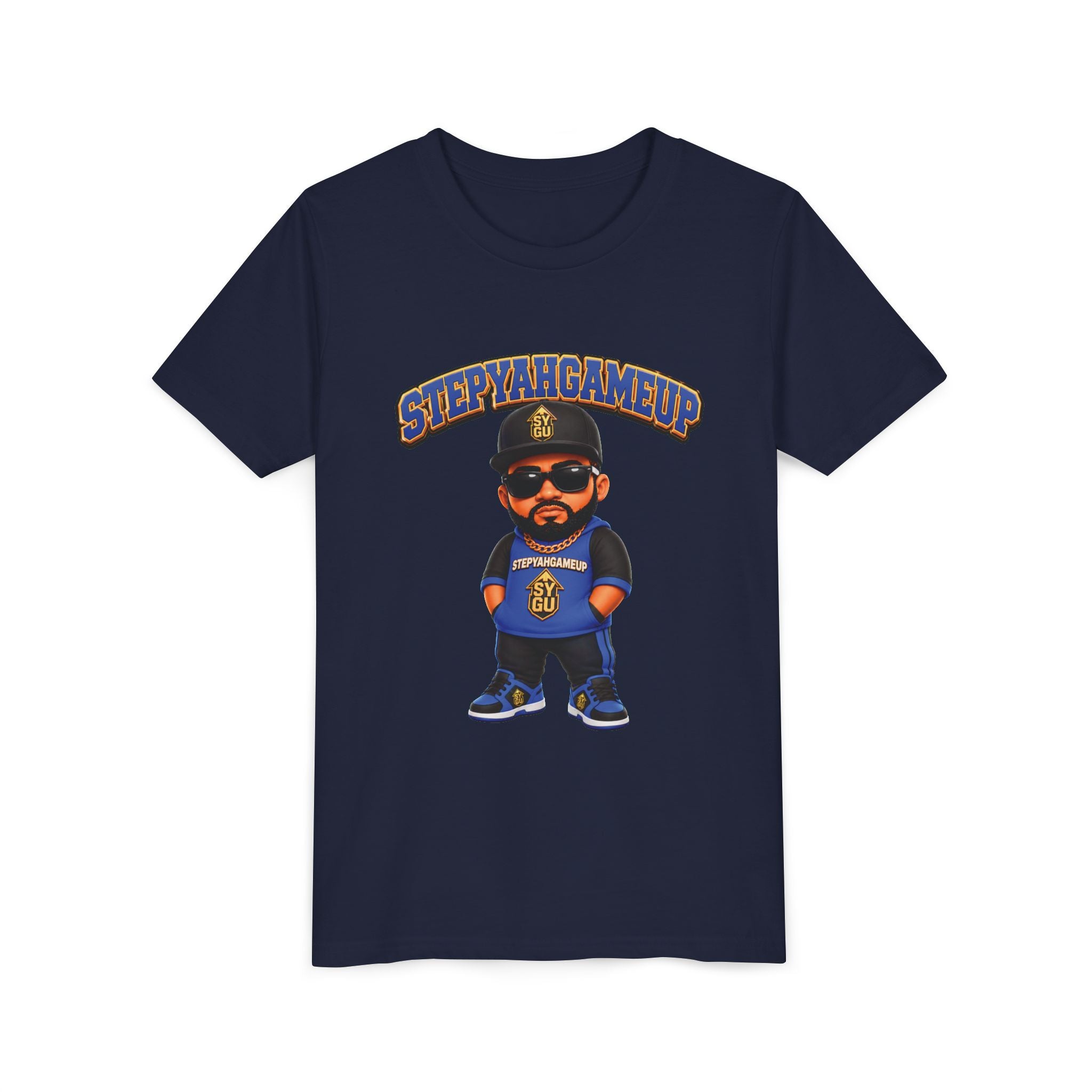 StepYahGameUp — Stumble Step | Hands In Pockets | Youth Tee