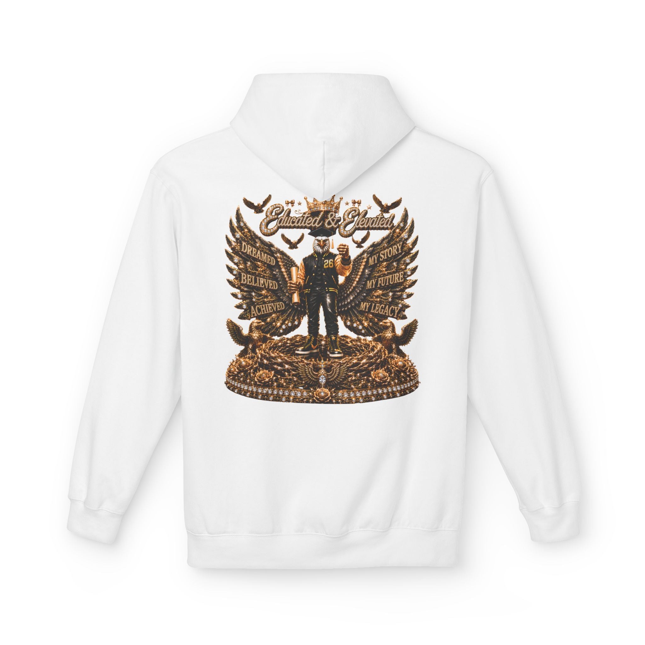 The Egor Unisex  Hoodie — Class of 2026 | Educated & Elevated