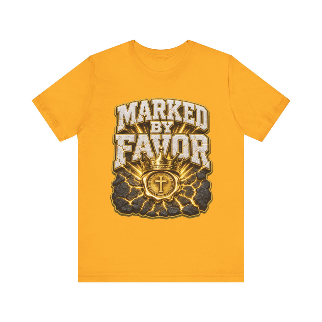 Walk By Faith ✝️ — Marked By Favor | Unisex Tee