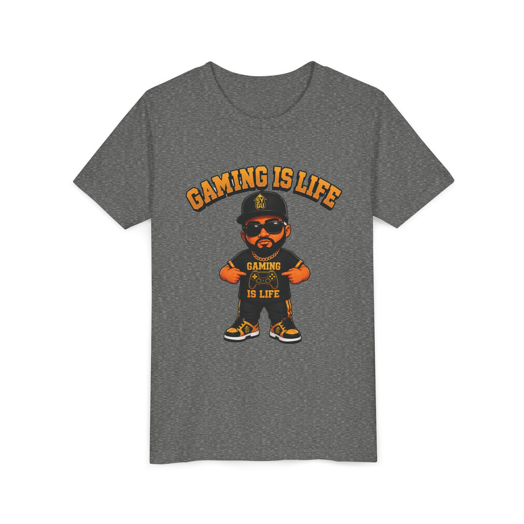 StepYahGameUp — Gaming Is Life | Youth Tee