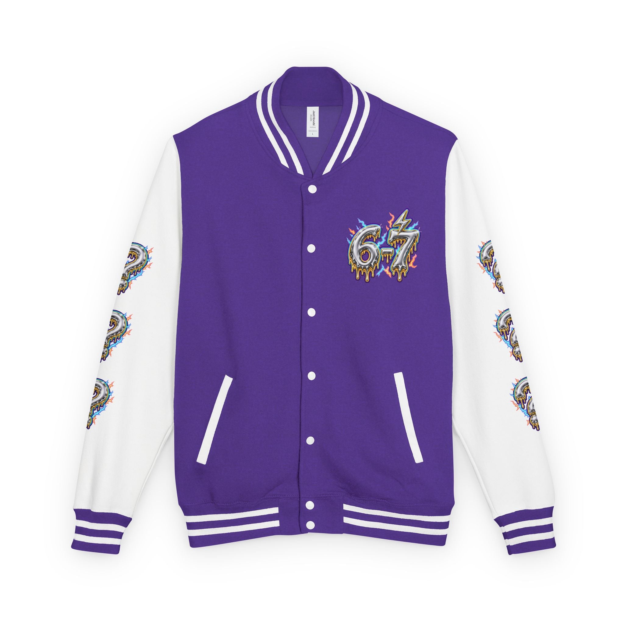 6-7 Unisex Letterman — What's The Answer? 6-7 Always
