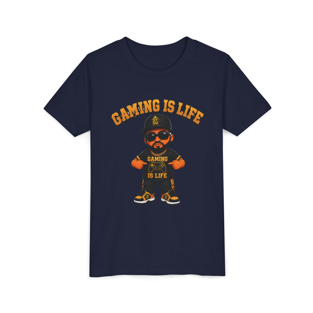 StepYahGameUp — Gaming Is Life | Youth Tee